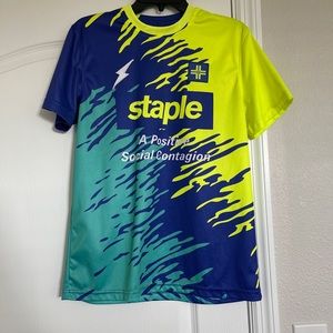 Mens Jersey like t-shirt